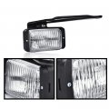G-plus Direct Replacement Fog Light Compatible With 1982-1997 Chevy S10 And 1995-1997 Blazer Gmc Jimmy