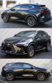 Premium 3d Wavy Sport Black Window Visor Rain Guard Deflector Compatible For 2022-2023 Lexus Nx250 Nx350 Nx450h