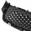 Ki1200181 Factory Style Front Bumper Grill Grille Assembly With Chrome Frame Compatible Sorento L Lx 2016-2018 Matte Black