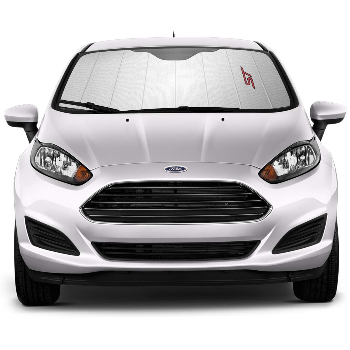 Ford Focus St Universal Fit Enforced Stand-up Auto Windshield Sun Shade At Jumbo Size 59 X 30