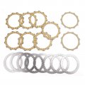 Topteng Clutch Plate Kit Disc Plates Steel Friction Fits For Honda Vt1100 Shadow A C E Vf1000 Fe Ff Re Rf Rg F2f 22201-mm5-000