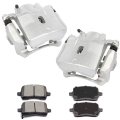 Brake Calipers Front Pads Fit For 06-11 Chevy Hhr 04-10 Malibu 05-10 Pontiac G6 06-09 Solstice 2007-2008 Saturn Aura 2007-2010 