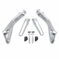 Httmt- Silver Rear Passenger Footpeg Bracket Pedal Compatible With 2018-2020 Ducati Panigale V4 S P N Mt390-049-sr
