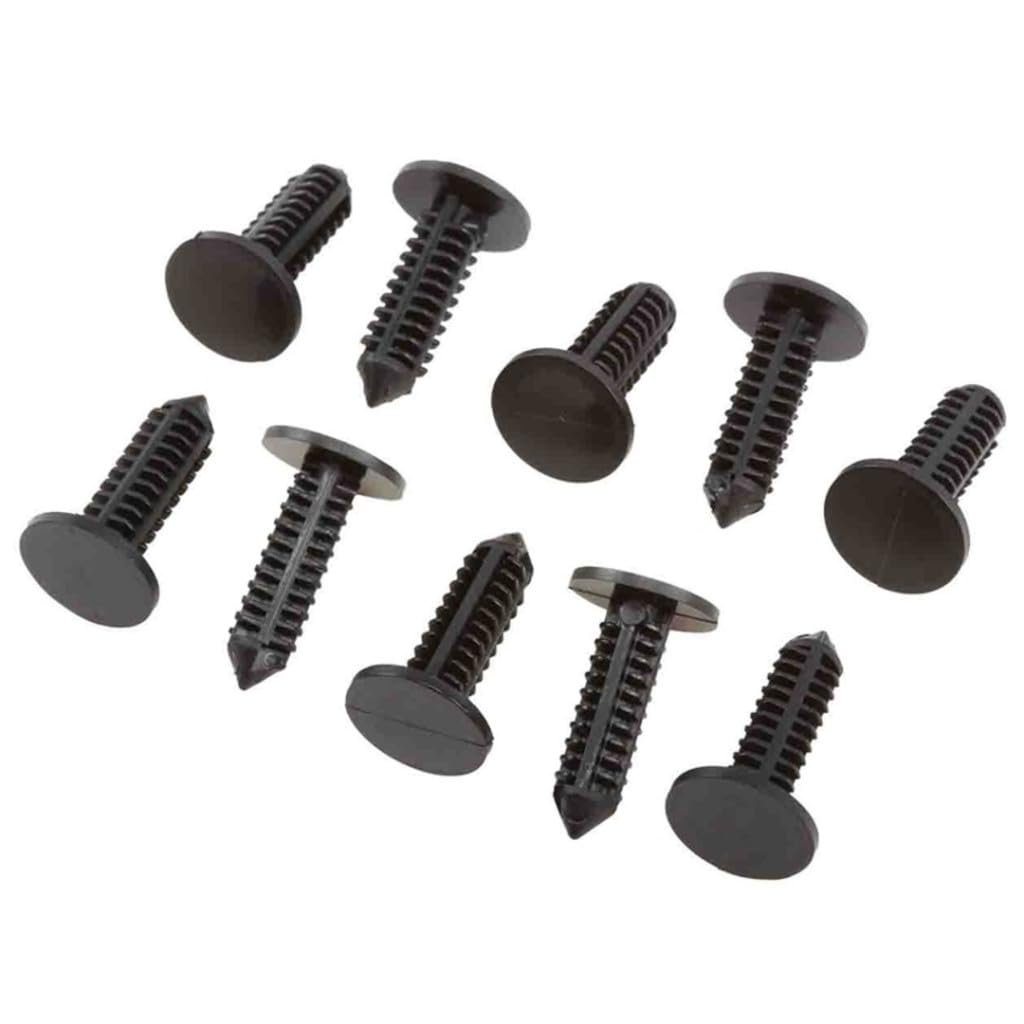 Bumper Fascia Retainer Rear For Cadillac Dts 26 2011 0 43 In Outside Diameter 0 72 Overall Length Black Plastic