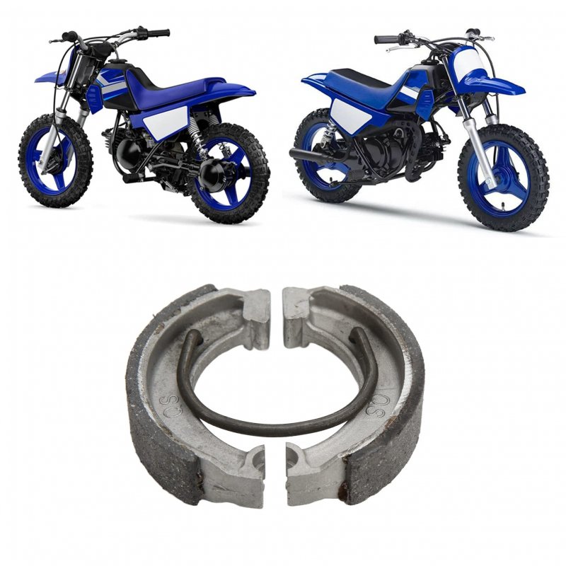 Rear Drum Brake Shoe Sets Automotive Replacement 2pcs Motorcycle Brake Shoes Pads For Pw50 Pw 50 Yzinger 19812009