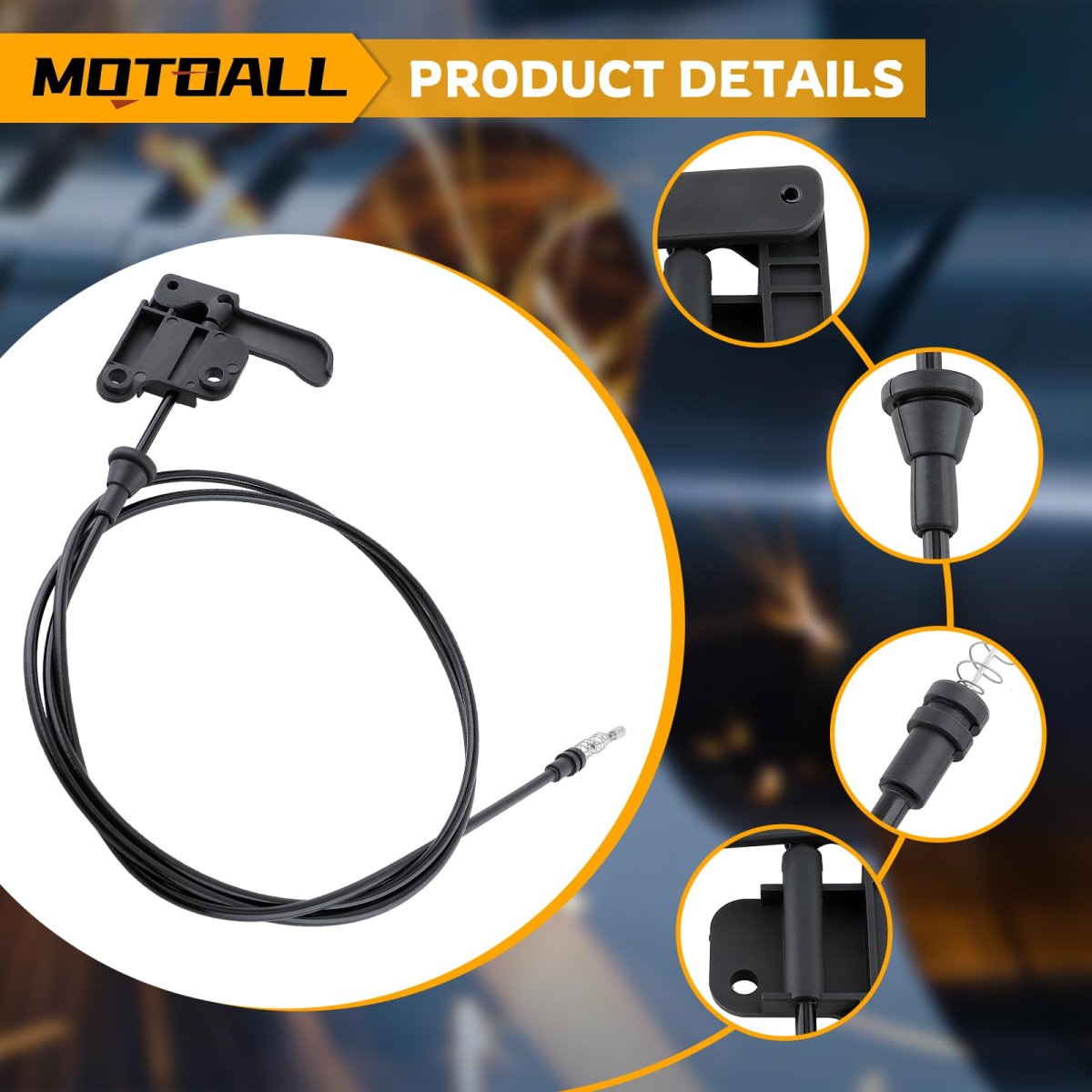 Hood Release Cable 15732159 For Chevrolet S10 Blazer 1994 2001 Gmc Sonoma Jimmy Isuzu Hombre 1996 2000 Oldsmobile Bravada