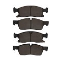 Front Brake Pads For Mercedes Benz Gls350d 2017 4000 Hybridynamic Series 7 58 Inner Width 2 In Height Mechanical Pad Wear 
