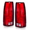 Tail Lights Pair Replacement For 1988-1999 Fullsize Truck C K Silverado Tahoe Sierra Suburban Gm2809108 Gm2808108 Rear Brake 