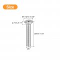 Uxcell M5x30mm Oval Head Phillips Machine Screws 25pcs 304 Stainless Steel Slightly Raised Countersunk