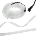 10 Meter 33ft Neon El Wire String Strip Ice Blue Cold Light Glow With Cigarette Lighter For Car Interior Decoration