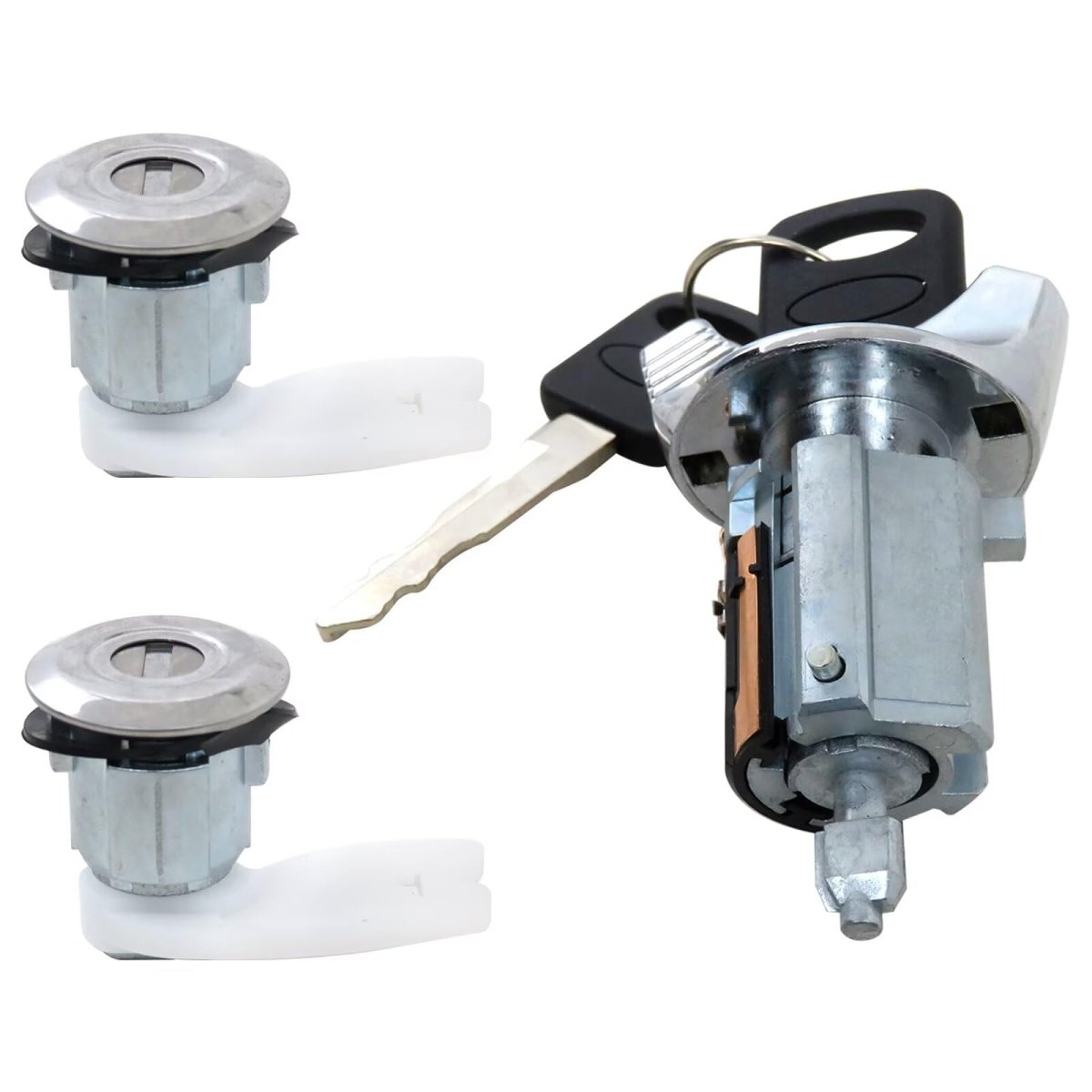 Ignition Door Lock Cylinder Repair Kit Fit For Ford F350 Xlt Extended Cab Pickup 2-door 5 8l 5753cc 351cu In V8 Gas Ohv