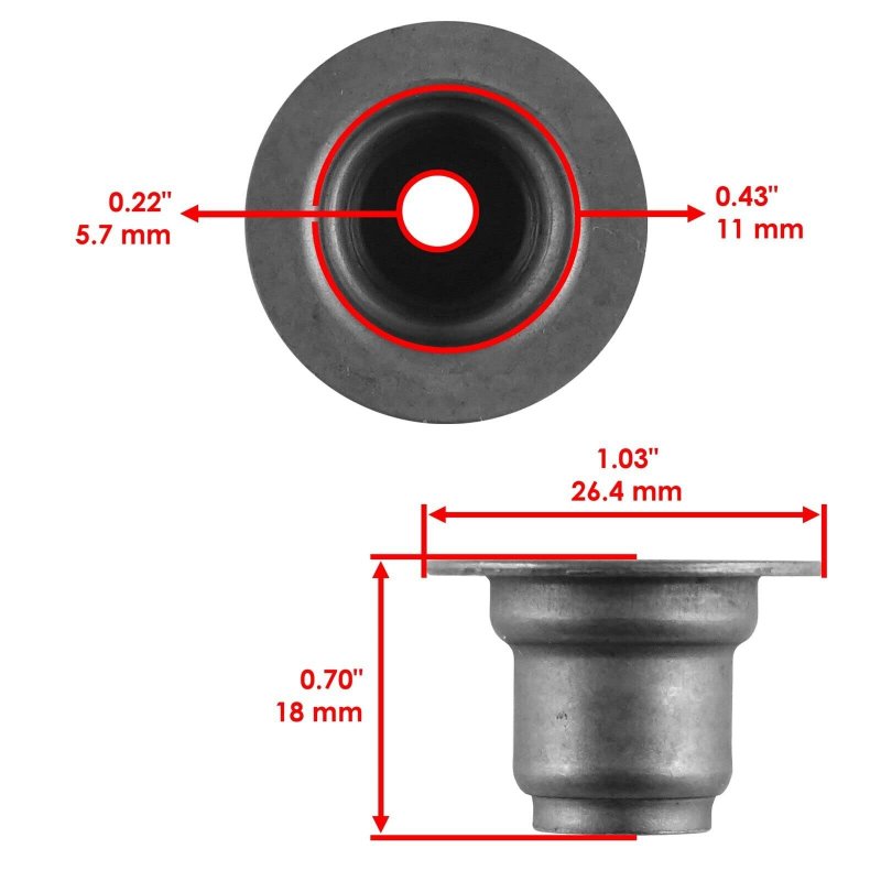Caltric Intake Valve Kit For Polaris New
