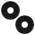Caltric 2 Front Strut Shock Bumper For Polaris 17 8mm Id