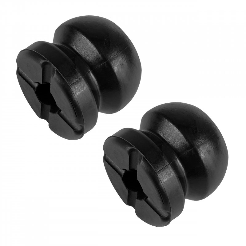 Caltric 2 Front Strut Shock Bumper For Polaris 17 8mm Id