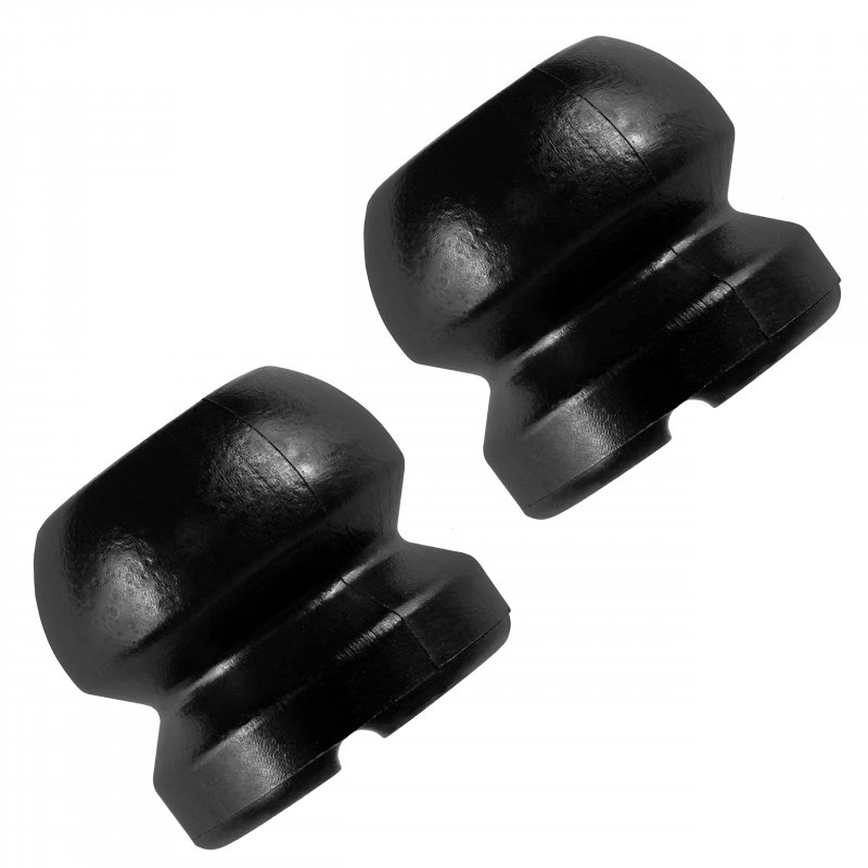 Caltric 2 Front Strut Shock Bumper For Polaris 17 8mm Id