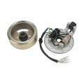 Magneto Stator Flywheel Rotor Kit Copper Aluminum Construction For Kick Start Engine