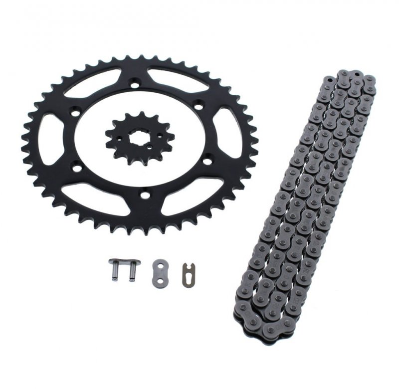 Kawasaki Kdx200 200 Kdx220 220 Chain Sprocket Black 13 47 108l