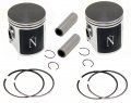 Two 040 Over Bore Piston Kits For Yamaha Banshee 350 Yfz350 1987 To 2006 65mm With Rings Pins And Clips Na-40001-4 