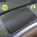 Gift2u 2pcs Car Dashboard Sticky Pad 7 1x5 1in Adhesive Anti-slip Rubber Reusable Washable For Phones Keys Pens Decoration