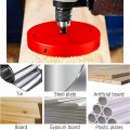 4 5 Inch Bi-metal Hole Saw Hss Cutter Heavy Duty For Drilling Wood Plastic Plywood Ceiling Thin Metal 115mm
