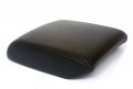Synthetic Black Leather Center Console Lid Armrest Cover Skin For 2014 2016 Mazda 6 
