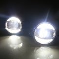 July King 1600lm 24w 6000k Led Light Guide Q5 Lens Fog Lamp 1000lm 14w Day Running Lights Drl For Mitsubishi Triton 2008-2019