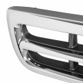 Auto Dynasty Fo1200340 Factory Style Front Bumper Grill Grille Assembly Compatible With Ford Ranger 2wd Xlt 1998-2000 Polished