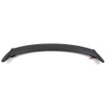 Rear Trunk Spoiler Wing With 3rd Brake Light For Honda Civic Sedan 2012 2015 Matte Black Abs Adjustable Aerodynamic Racing 