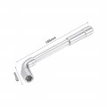 Uxcell 14mm Metric L Shaped Angled Hex Socket Wrench Chrome Plated Cr-v