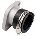 Secosautoparts Carb Intake Manifold Boot Joint Compatible With Yamaha Big Bear 350 Yf Wolverine 350