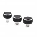 Uxcell 3pcs Black Air Conditioning Heater Panel Control Switch Knob For Mazda 2 