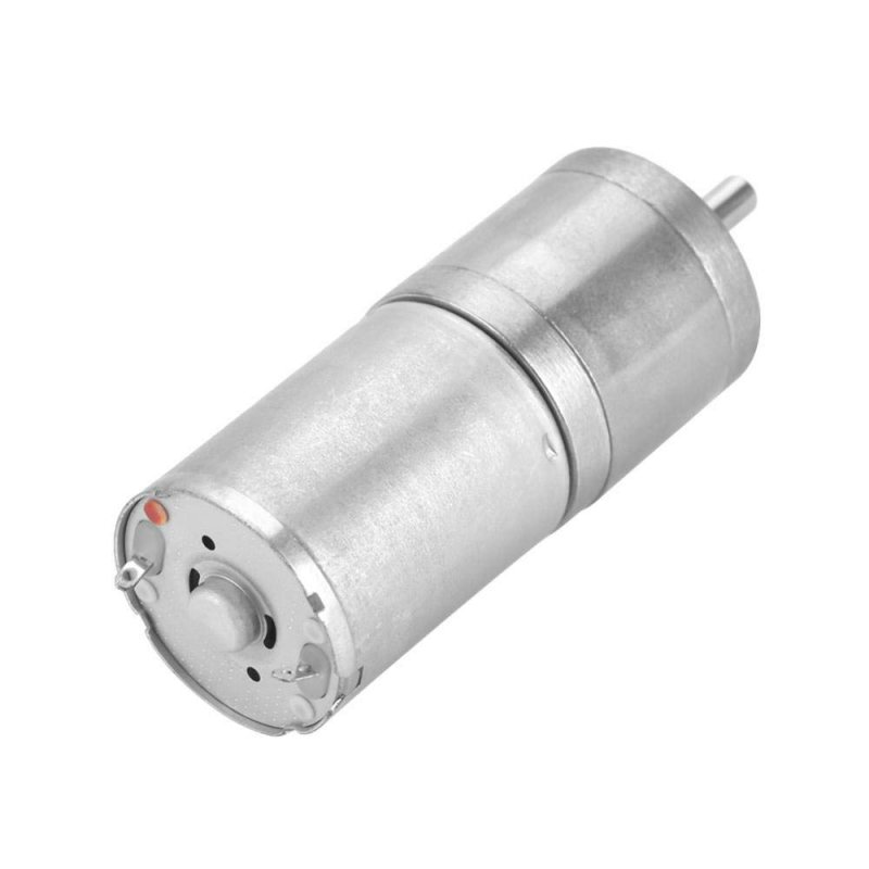 25ga 370 Dc 12v Micro Gear Box Motor 300 Rpm Speed Reductioned For Electronic Lock Robot And Electric Door Metal Gear 3 5w