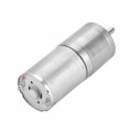 25ga 370 Dc 12v Micro Gear Box Motor 300 Rpm Speed Reductioned For Electronic Lock Robot And Electric Door Metal Gear 3 5w
