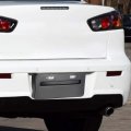 License Plate Holder Duokon Modified Rack Bracket Frontal Frame Fit For Lancer Gts Evo X 2008-2018 All Model