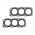 Compatible With 87-00 Chrysler Dodge Hyundai Mitsubishi Plymouth 3 0 Sohc 12v 6g72 G6at Head Gasket Set