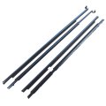 Weatherstrip Window Molding Trim Seal Belt Set Replacement For 1995-2002 Toyota Corolla 75710-02050 75720-02050 75730-02040 