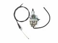 Premium Carburetor For Honda Atc185 Atc185s Atc200 Atc200s Atc200x Cb125s Xr100 Xr100r Xr200 Xr200r Atv W Throttle Cable 