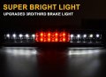 Led 3rd Brake Light Cargo Lamp For Chevy Silverado Gmc Sierra 1500 2500 3500 Hd 1999 2007 Clear Lens Black Housing
