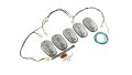 Dodge Ram 1500 2500 3500 Roof Cab Clearance Lamps Light Kit Mopar Oem 