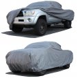 Car Cover Fits 2019 2020 2021 2022 Toyota Tacoma Double Cab 6ft Bed Xtremecoverpro Silver Series Grey Truck With Cable And Lock 