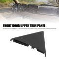 Front Door Upper Trim Panel Triangle Interior Mirror Cover Driver And Passenger Side For 1500 2500 Hd 3500 Right 25838248
