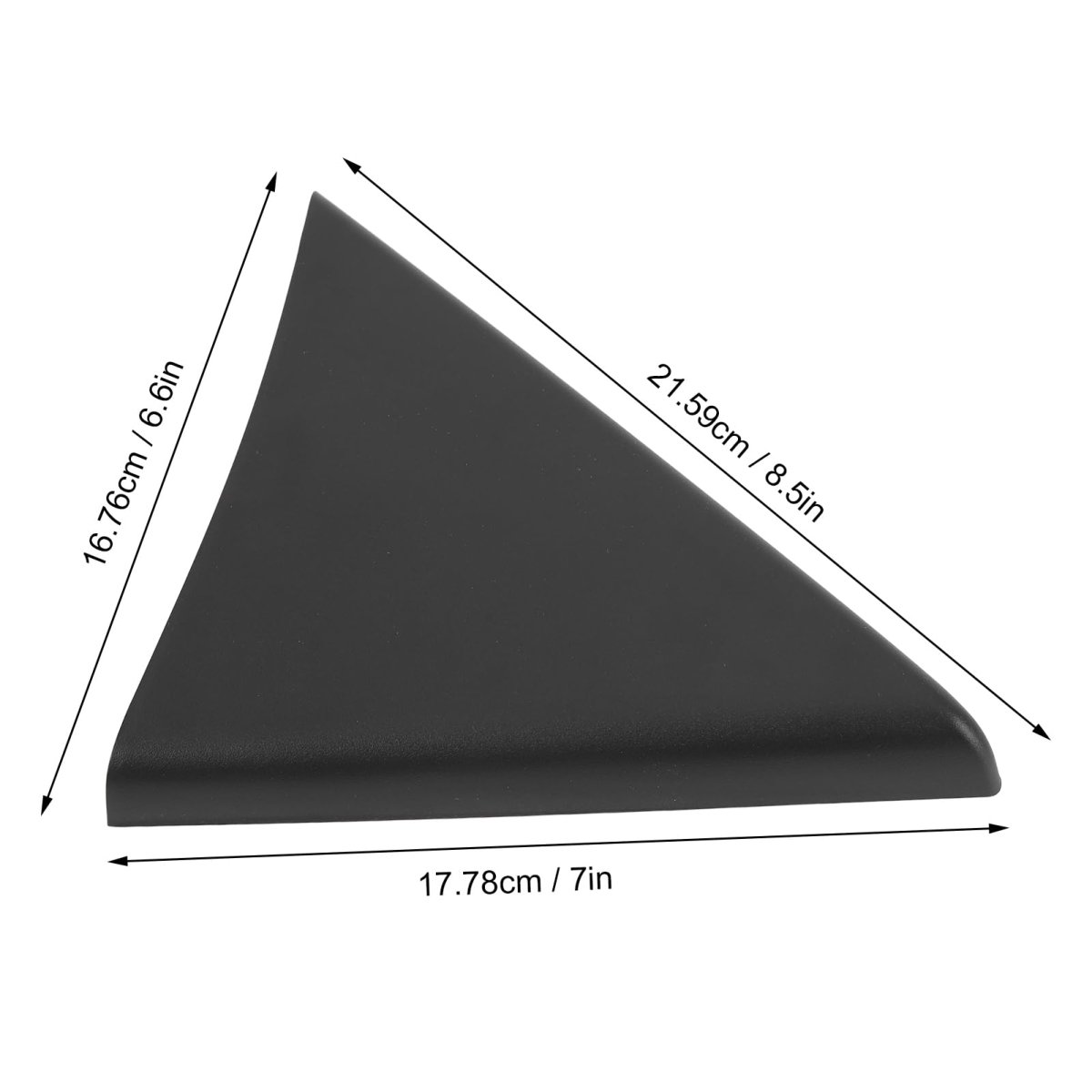 Front Door Upper Trim Panel Triangle Interior Mirror Cover Driver And Passenger Side For 1500 2500 Hd 3500 Right 25838248