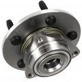 Aintier Axle Wheel Hub And Bearing Front Fit For Dodge Ram 1500 2002 2003 2004 2005 2006 2007 2008 Assemblies Set 5 Lugs 515072