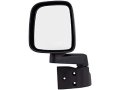 Left Driver Side Manual Mirror Black For 2003-2006 Jeep Wrangler Fits Both Full And Half Doors 