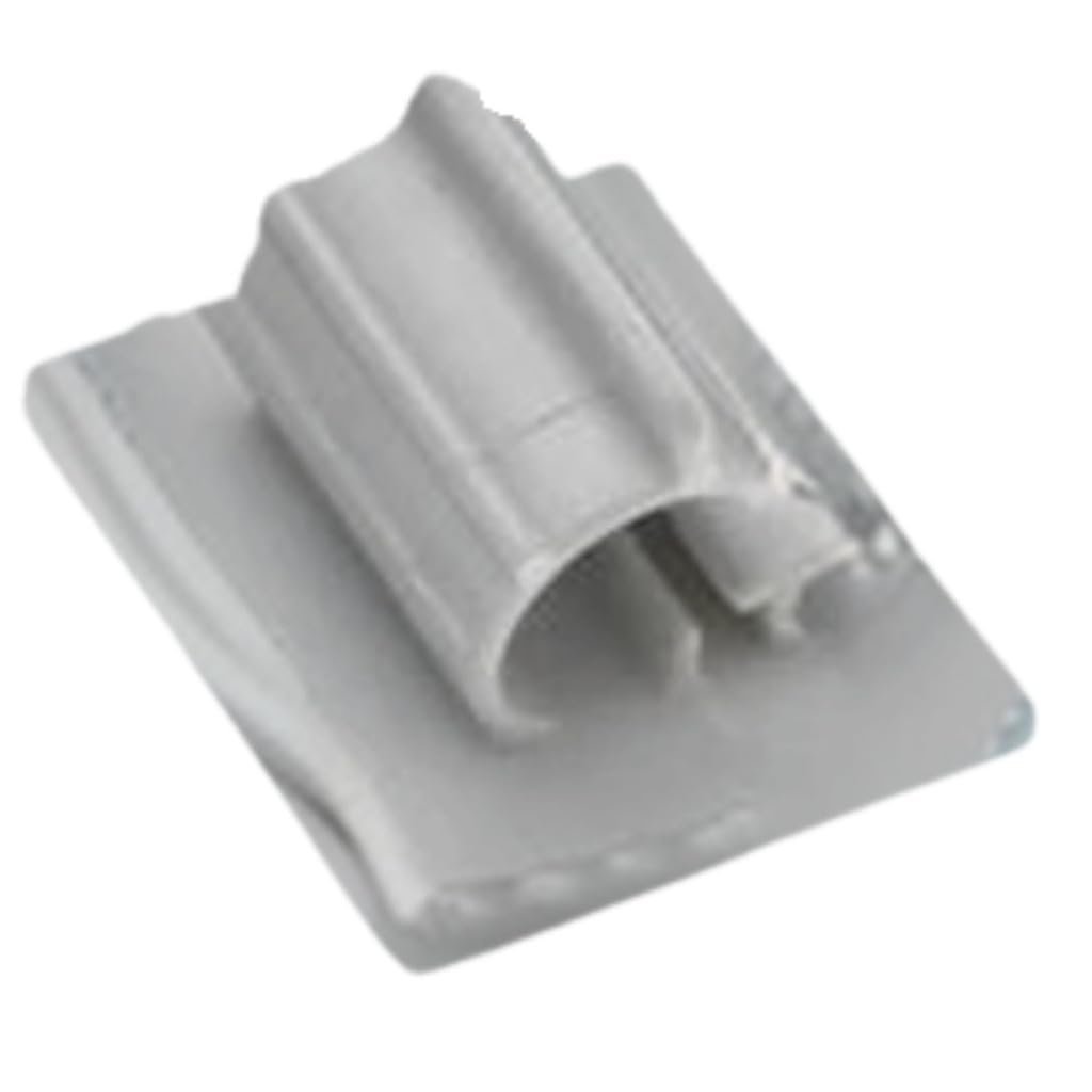 Wire Terminal Clips Nylon Gray
