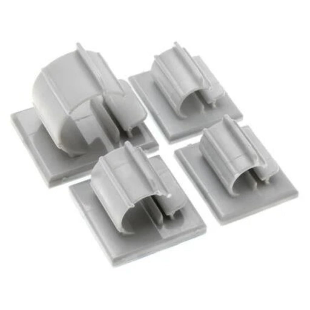 Wire Terminal Clips Nylon Gray