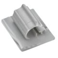 Wire Terminal Clips Nylon Gray