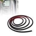 Front Door Weatherstrip Seal Rubber Noise Reduction Dust Proof Weather Stripping Trim For T5 1