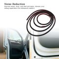 Front Door Weatherstrip Seal Rubber Noise Reduction Dust Proof Weather Stripping Trim For T5 1