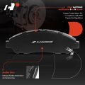 A-premium Front Ceramic Disc Brake Pads Set Compatible With Select Honda And Acura Models Pilot 2009-2015 Rlx 2014-2015